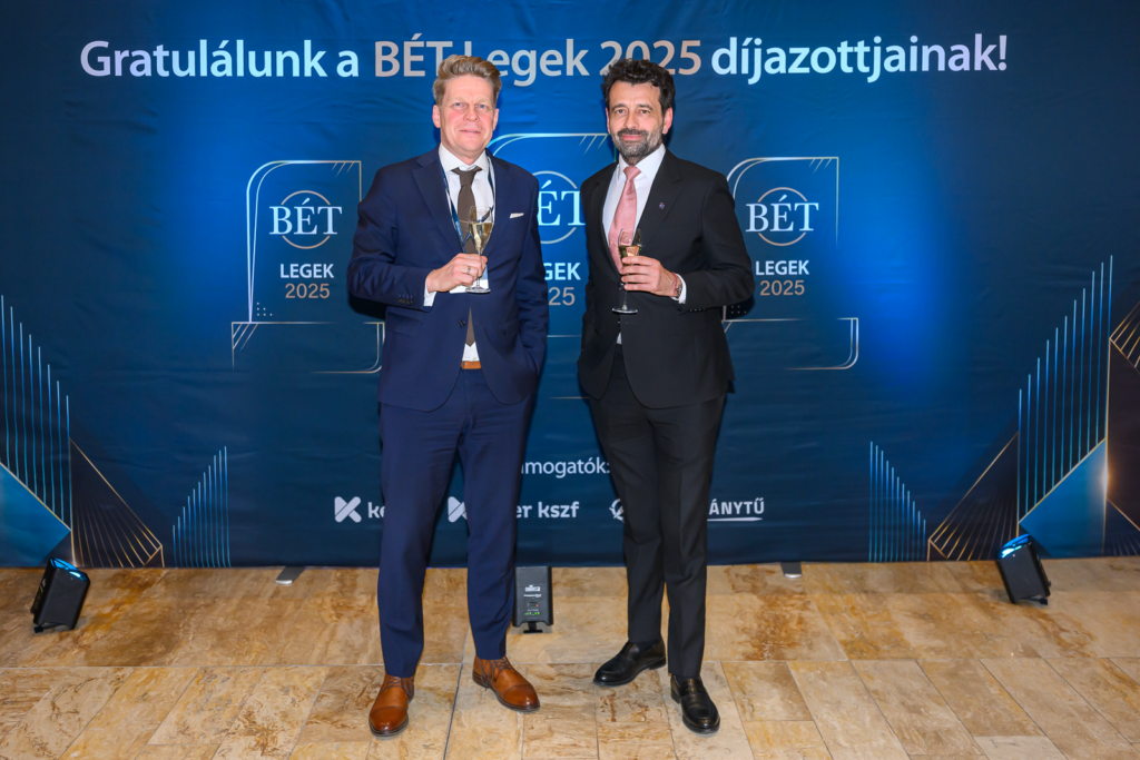 Tóth Tibor vezérigazgató (BÉT) és Kállay András (elnök, GaUE)